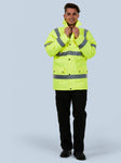 Hi-Vis Road Safety Jacket - Traffic Coat